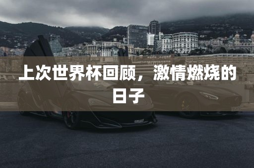 上次世界杯回顾，激情燃烧的日子
