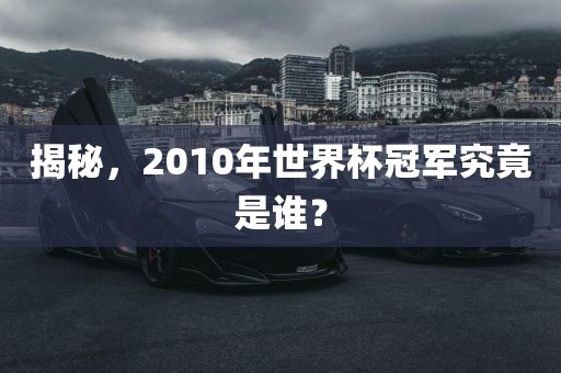 揭秘，2010年世界杯冠军究竟是谁？眉山市正发家政服务有限公司
