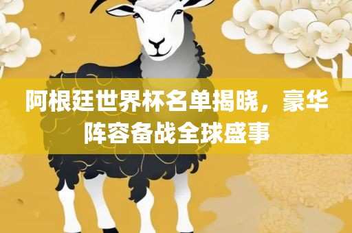阿根廷世界杯名单揭晓，豪华阵容备战全球盛事眉山市正发家政服务有限公司