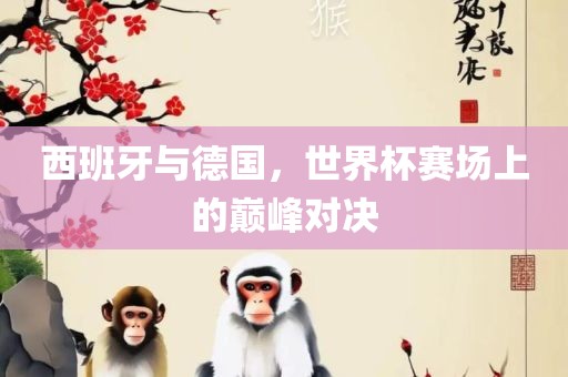 西班牙与德国，世界杯赛场上的巅峰对决眉山市正发家政服务有限公司