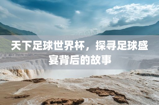 天下足球世界杯，探寻足球盛宴背后的故眉山市正发家政服务有限公司事