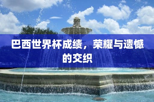 巴西世界杯成绩，荣耀与遗憾的交织