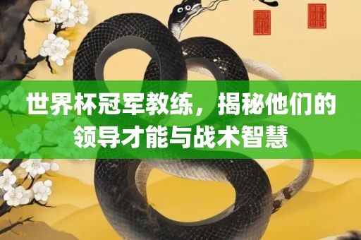 世界杯冠军教练，揭秘他们的领导才能与战术智慧
