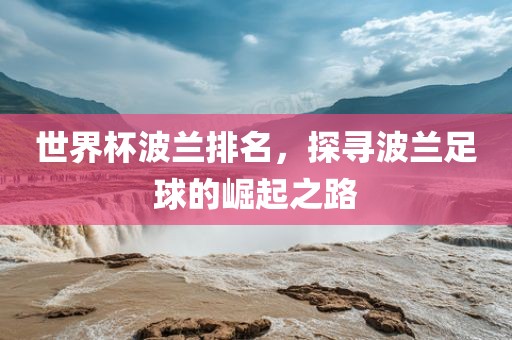 世界杯波兰排名，探寻波兰足球的崛起之路
