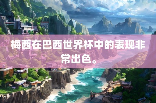 梅西在巴西世界杯中的表现非常出色。