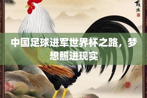 中国足球进军世界杯之路，梦想照进现实