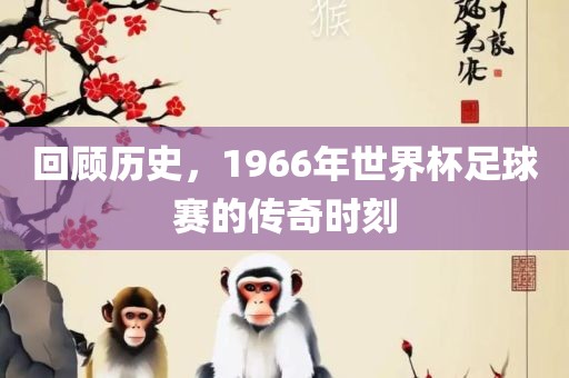 回顾历史，1966眉山市正发家政服务有限公司年世界杯足球赛的传奇时刻