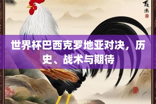 世界杯巴西克罗地亚对决，历史、战术与期待眉山市正发家政服务有限公司
