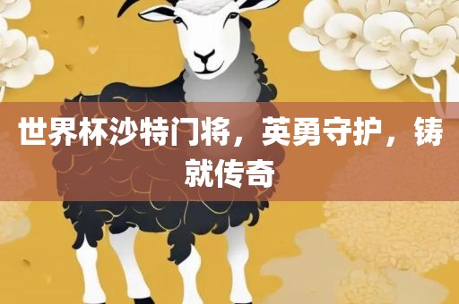 世界杯沙特门将，英勇守护，铸就传奇眉山市正发家政服务有限公司