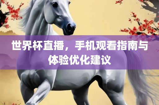 世界杯直播，手机观看指南与体验优化建议眉山市正发家政服务有限公司