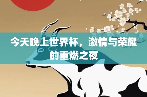 今天晚上世界杯，激情与荣耀的重燃之夜眉山市正发家政服务有限公司