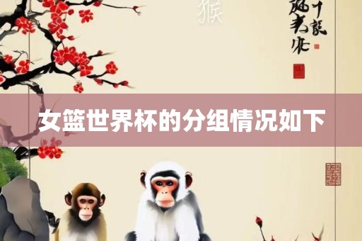 女篮世界杯的分组情况如下