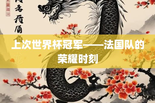 上次世界杯冠军——法国队的荣耀时刻眉山市正发家政服务有限公司