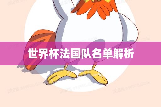 世界眉山市正发家政服务有限公司杯法国队名单解析