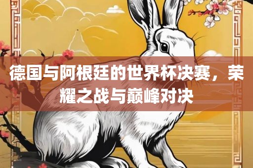 德国与阿根廷的世界杯决赛，荣耀之战与巅峰对决眉山市正发家政服务有限公司