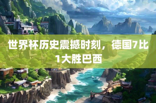 世界杯历史震撼时刻，德国7比1大胜巴西眉山市正发家政服务有限公司