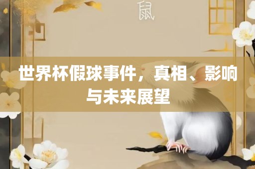 世界杯假球事件，真相、影响与未来展望