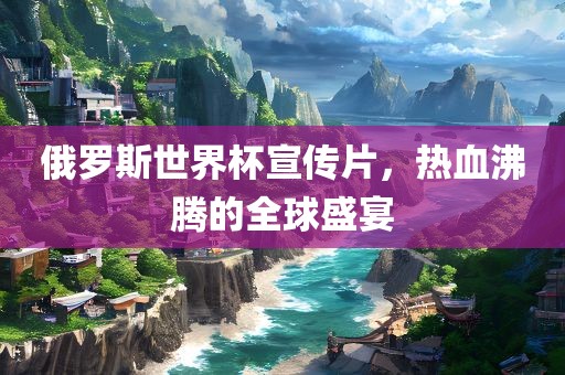 俄罗斯世界杯宣传片，热血沸腾的全球盛宴眉山市正发家政服务有限公司