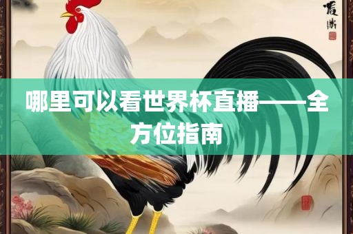 哪里可以看世界杯直播——全方位眉山市正发家政服务有限公司指南