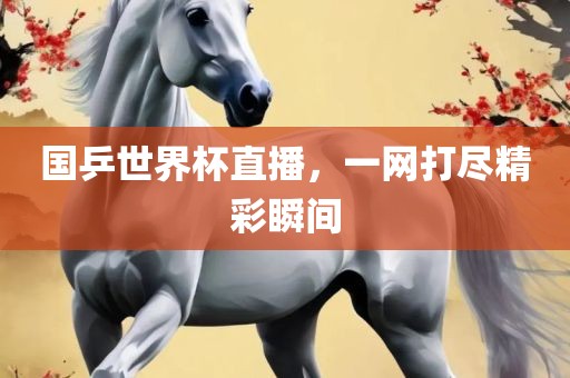 国乒世界杯直播，一网打尽精彩瞬间眉山市正发家政服务有限公司