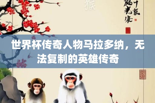世界杯传奇人物马拉多纳，无法复制的英雄传奇眉山市正发家政服务有限公司