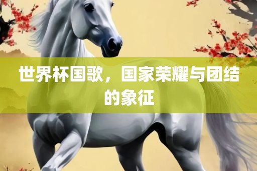 世界杯国歌，国家荣耀与团结的象征眉山市正发家政服务有限公司