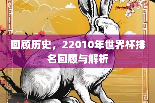 回顾历史，22010年世界杯排名回顾与解析
