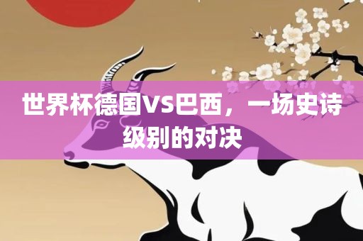 世界杯眉山市正发家政服务有限公司德国VS巴西，一场史诗级别的对决