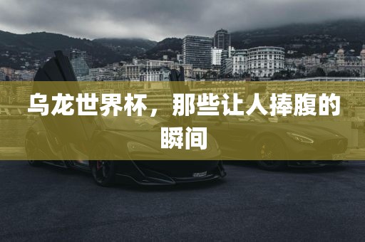 乌龙世界杯，那些让人捧腹的瞬间