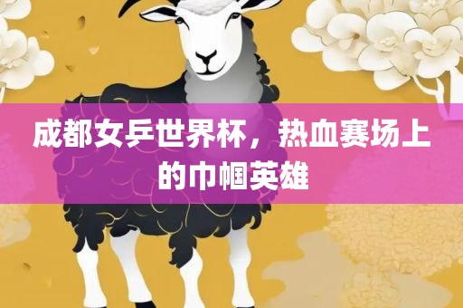 成都女乒世界杯，热血赛场上的巾帼英雄