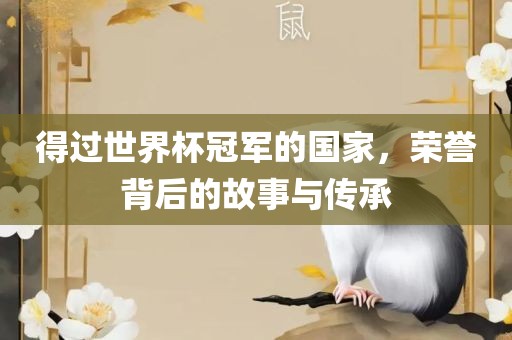 得过世界杯冠军的国家，荣誉背后的故事与传承