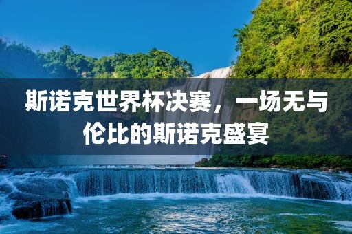斯诺克世界杯决赛，一场无与伦比的斯诺克盛宴