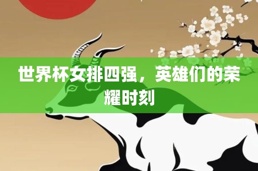 世界杯女排四强，英雄们的荣耀时刻眉山市正发家政服务有限公司