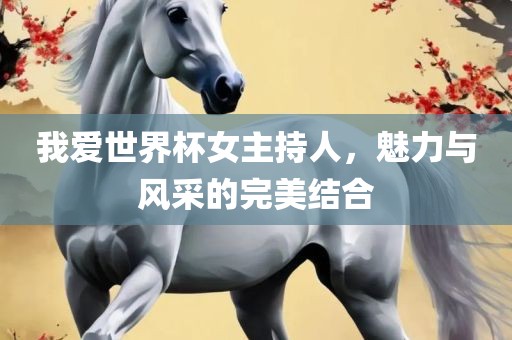 我爱世界杯女主持人，魅力与风采的完美结合