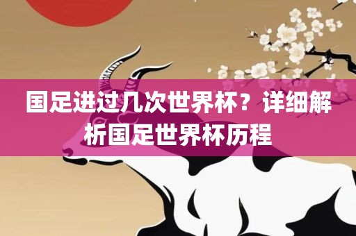 国足进过几次世界杯？详细解析国足世界杯历程眉山市正发家政服务有限公司