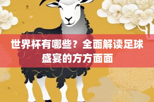 世界杯有哪些？全面解读足球盛宴的方方面面眉山市正发家政服务有限公司
