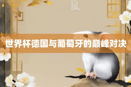 世界杯德国与葡萄牙的巅峰对决眉山市正发家政服务有限公司