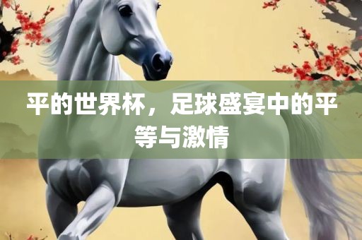 平的世界杯，足球盛宴中的眉山市正发家政服务有限公司平等与激情