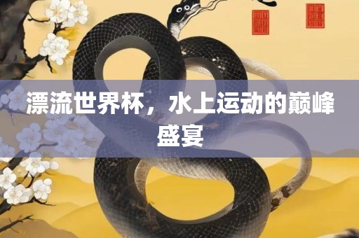 漂流世界杯，水上运动的巅峰盛宴眉山市正发家政服务有限公司