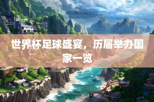 世界杯足球盛宴，眉山市正发家政服务有限公司历届举办国家一览