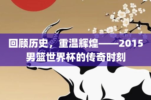 回顾历史，重温辉煌——2015男篮世界杯的传奇时刻眉山市正发家政服务有限公司