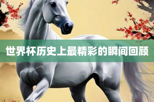 世界杯历史上最精彩的瞬间回顾