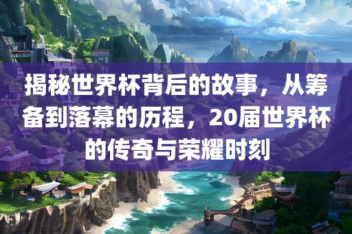 揭秘世界杯背后的故事，从筹眉山市正发家政服务有限公司备到落幕的历程，20届世界杯的传奇与荣耀时刻