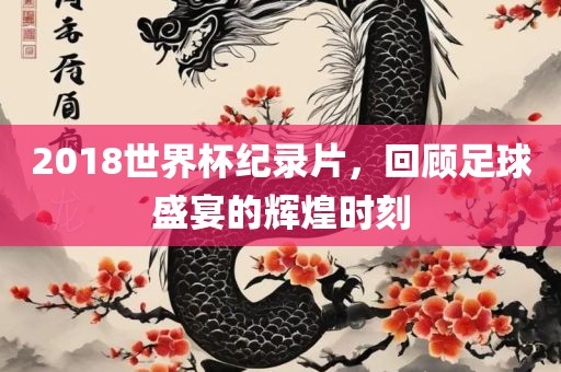 2018世界杯纪录片，回顾足球盛宴的辉煌时刻眉山市正发家政服务有限公司