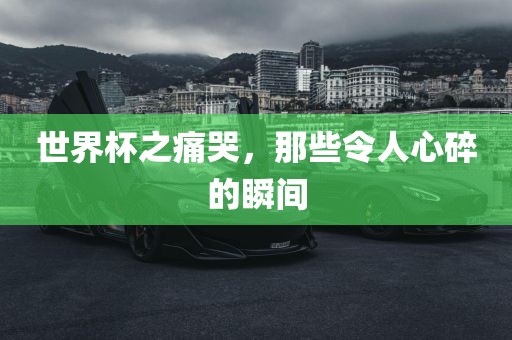 世界杯之痛哭，那些令人心碎的瞬间眉山市正发家政服务有限公司
