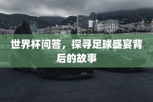 世界杯问答，探寻足球盛宴背后的故事眉山市正发家政服务有限公司