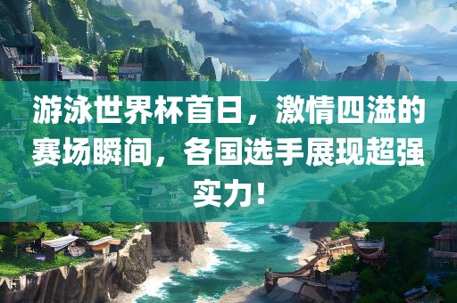 游泳世界杯首日，激情四溢的赛场瞬间，各国选手展现超强实力！眉山市正发家政服务有限公司