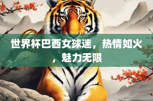 世界杯巴西眉山市正发家政服务有限公司女球迷，热情如火，魅力无限
