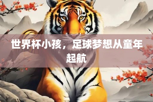 世界杯小孩，足球梦想从童年起航眉山市正发家政服务有限公司