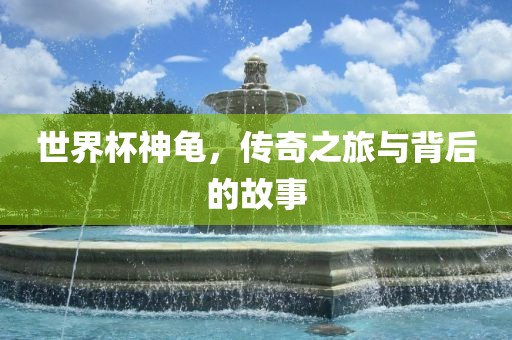 世界杯神龟，传奇之旅与背后的故事